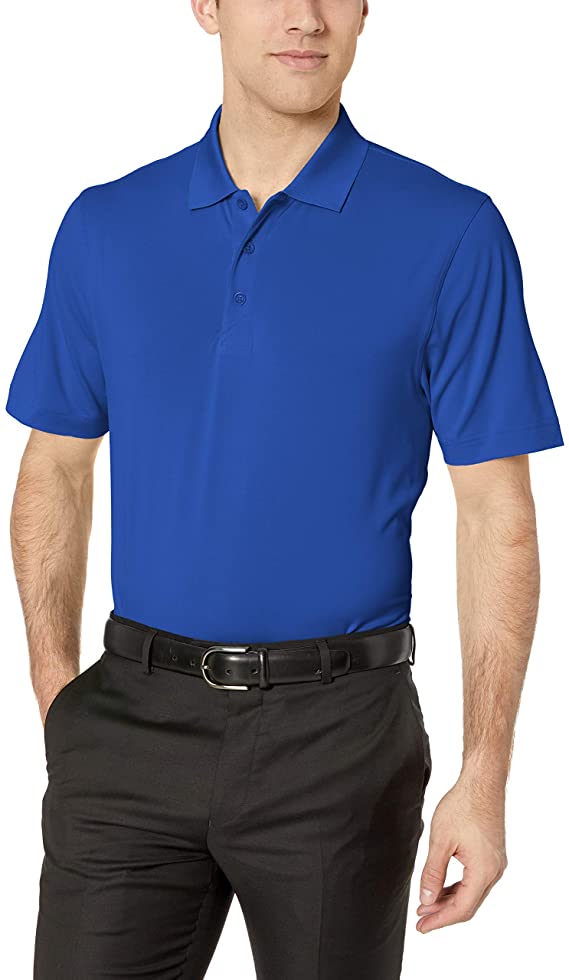 Cutter & Buck Mens Moisture Wicking UPF 50+ Drytec Forge Jersey Golf Polo Shirts