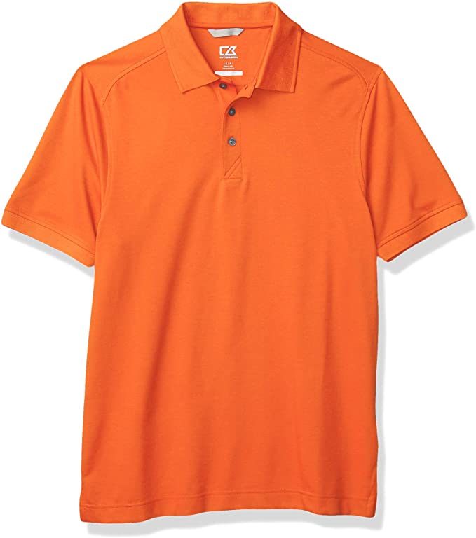 Mens Cutter & Buck UPF 35+ Cotton Advantage Golf Polo Shirts