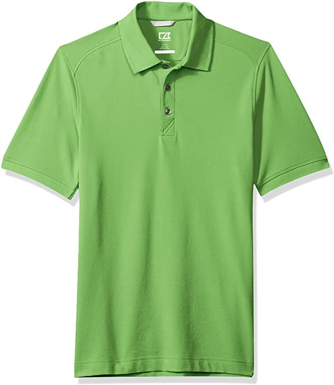 Cutter & Buck Mens UPF 35+ Cotton Advantage Golf Polo Shirts