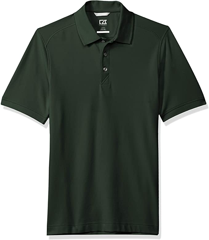 Cutter & Buck Mens UPF 35+ Cotton Advantage Golf Polo Shirts