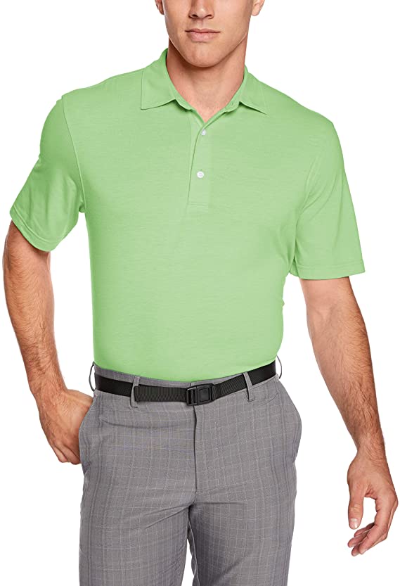 Greg Norman Mens Foreward Series Heathered Golf Polo Shirts