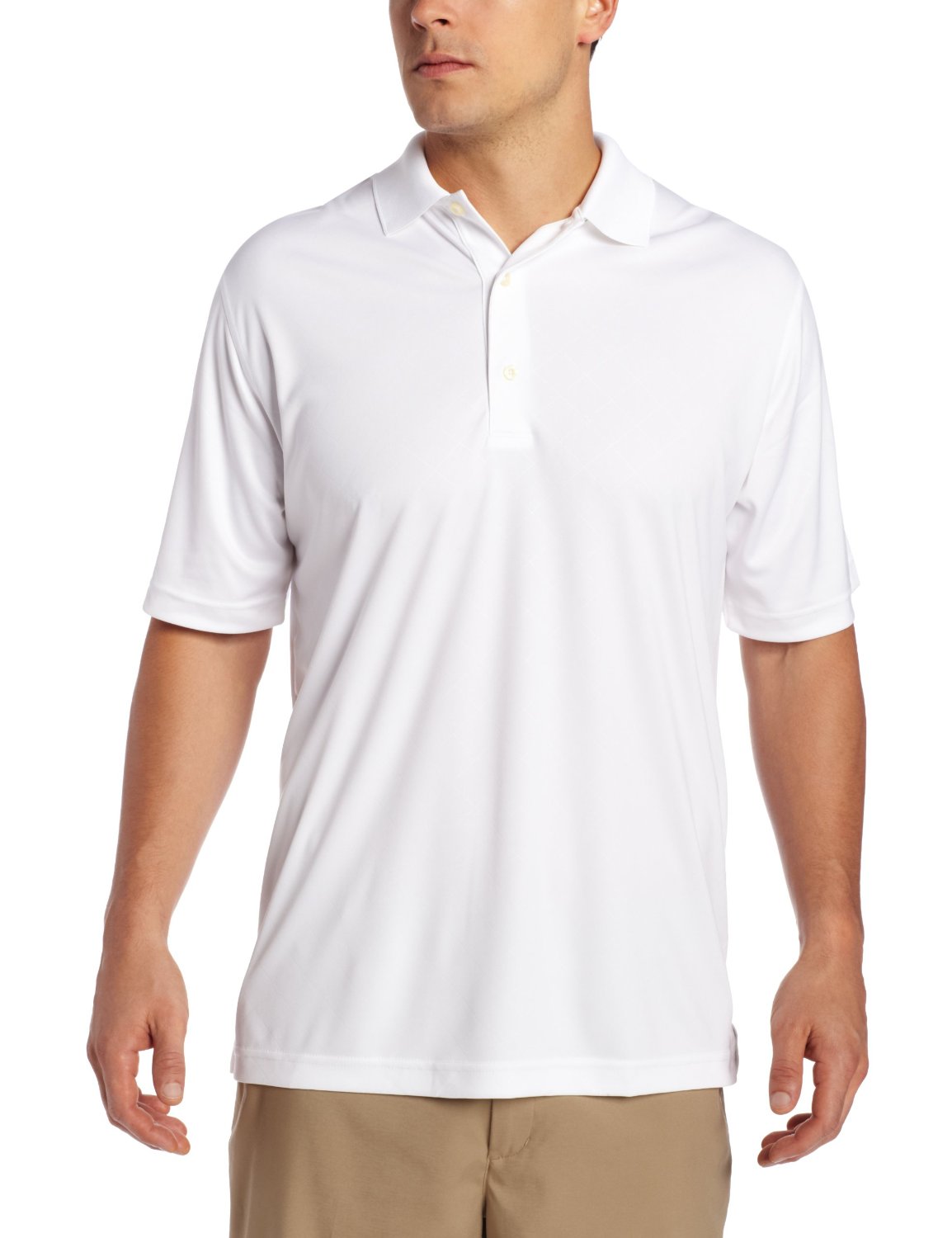 Mens Greg Norman Imperial Embossed Golf Polo Shirts
