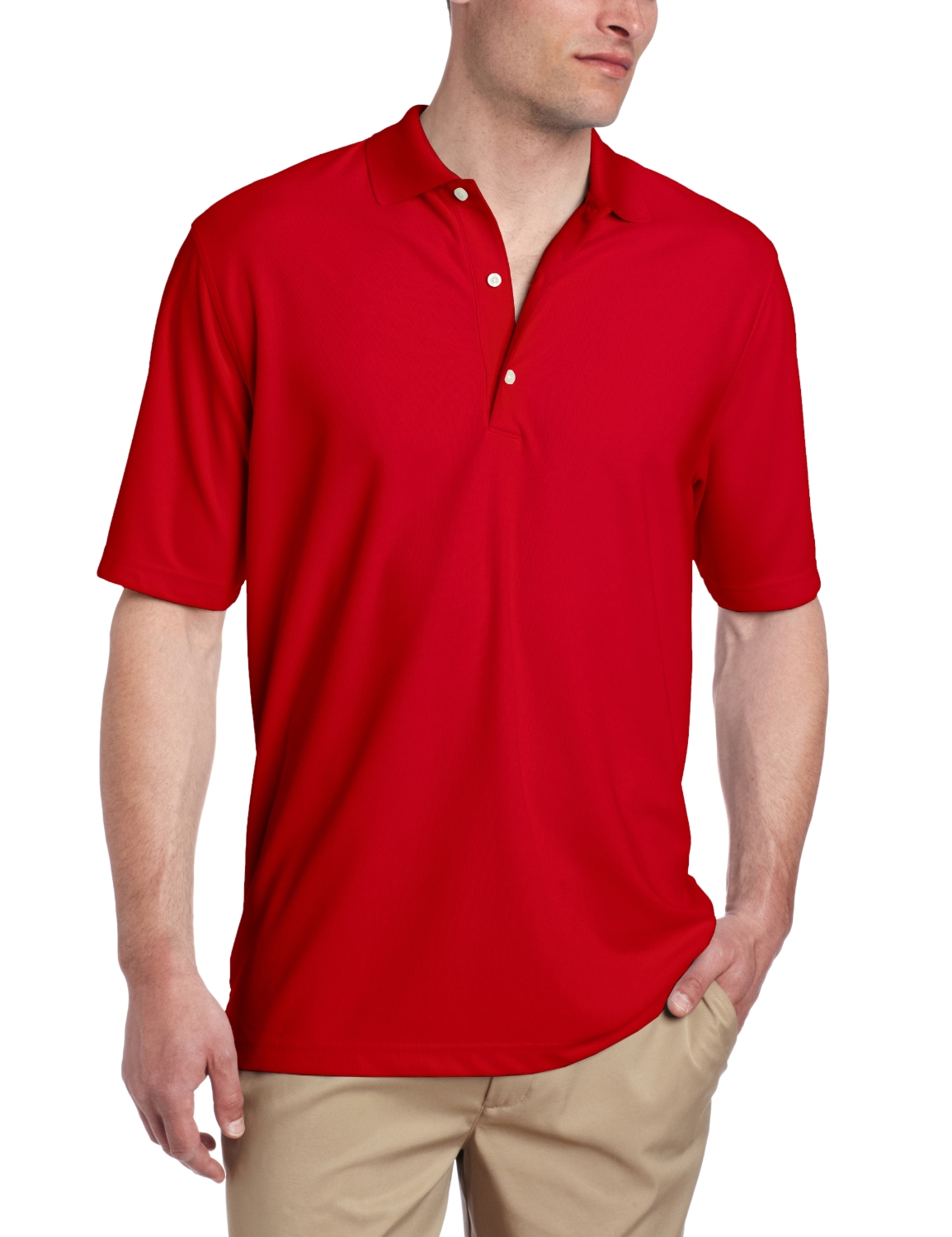 Greg Norman Mens ProTek Micro Pique Short Sleeve Polo Shirts