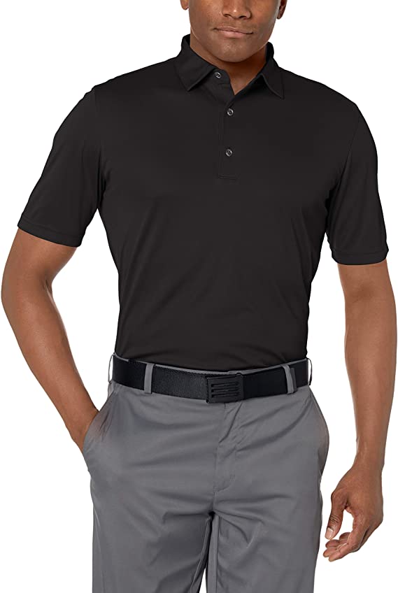 Greg Norman Mens ProTek Microlux Solid Golf Polo Shirts