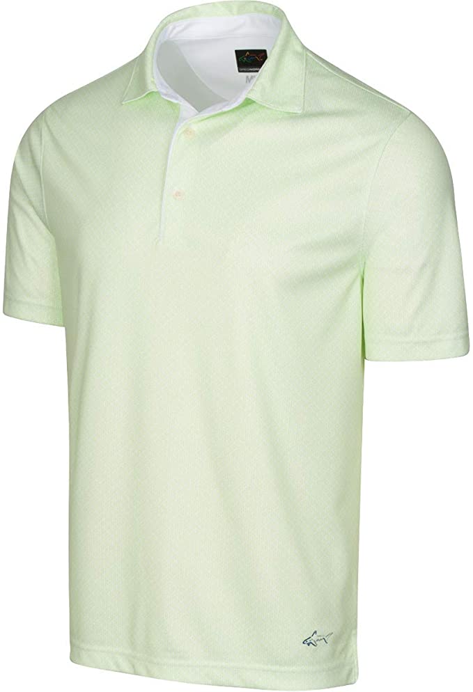 Greg Norman Mens Sharkfin Foulard Golf Polo Shirts