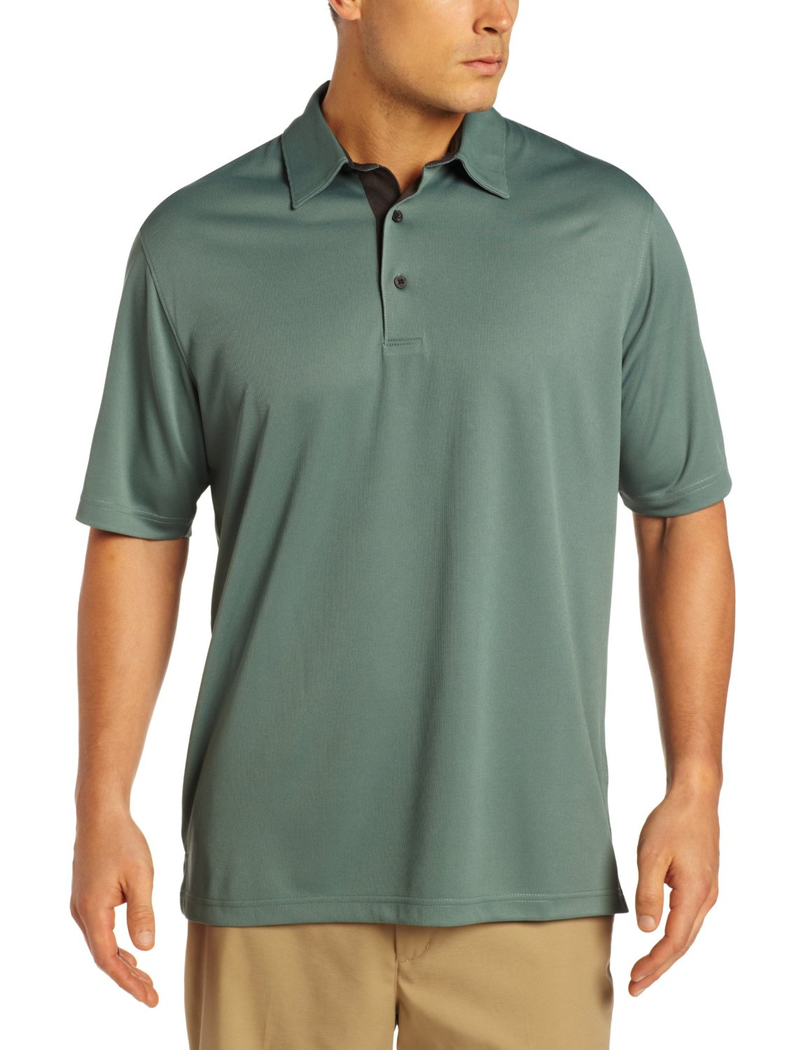 Mens SorbTek Honeycomb Solid Golf Polo Shirts