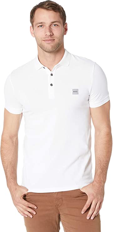 Mens Hugo Boss Logo Patch Golf Polo Shirts