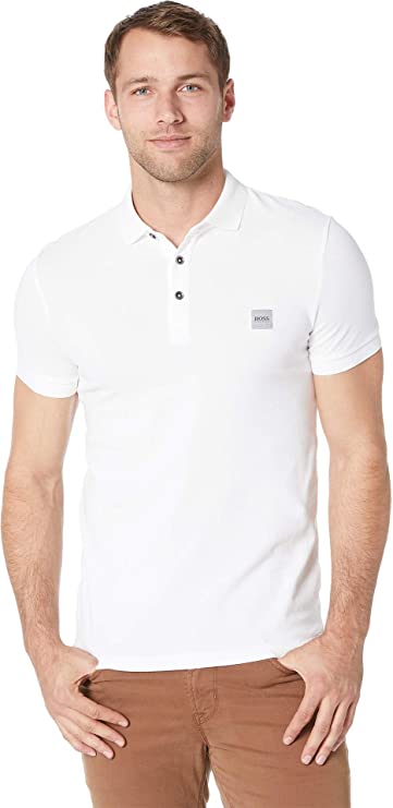 Mens Hugo Boss Logo Patch Golf Polo Shirts