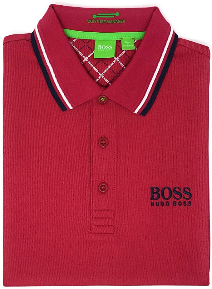 Mens Hugo Boss Moisture Manager Golf Polo Shirts