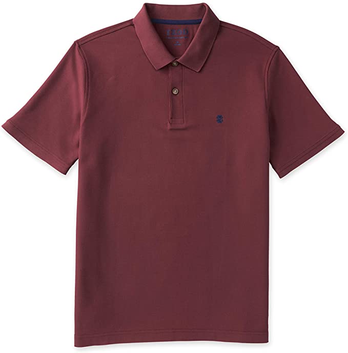 Mens Izod Advantage Performance Solid Golf Polo Shirts