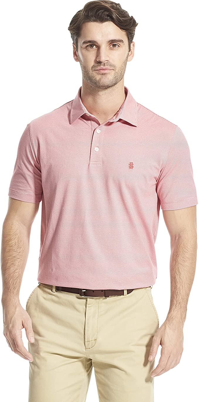 Mens Izod Breeze Solid Golf Polo Shirts