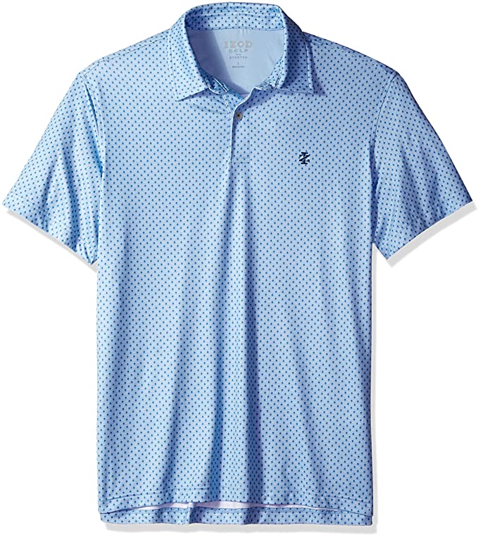 Izod Mens Performance Golf Polo Shirts