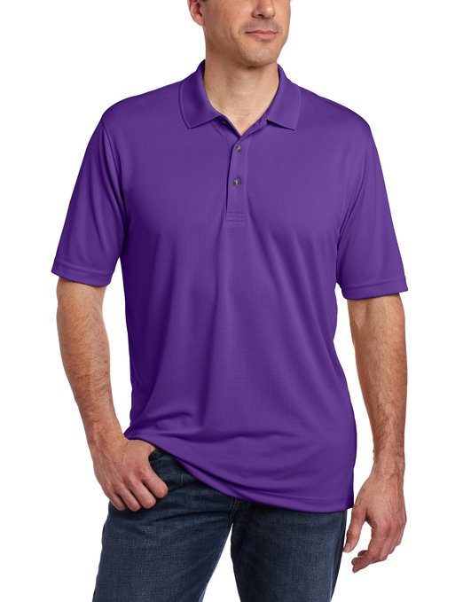 Izod Mens Short Sleeve Solid Grid Polo Shirts