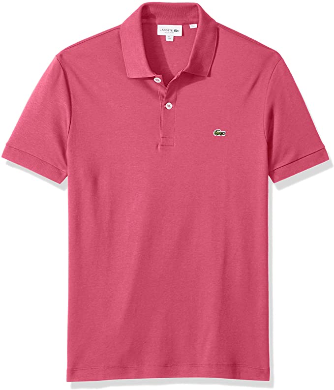 Mens Lacoste Pima Jersey Interlock Golf Polo Shirts