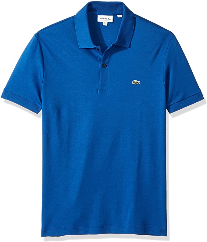 Lacoste Mens Pima Jersey Interlock Golf Polo Shirts