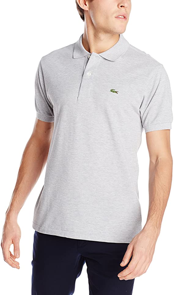 Mens Lacoste Short Sleeve Chine Pique Golf Polo Shirts