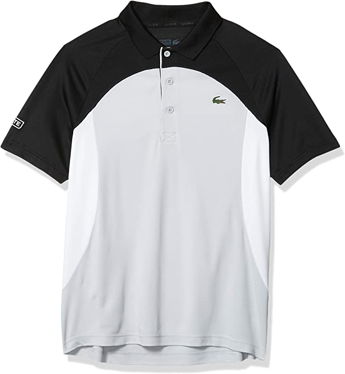 Lacoste Mens Sport Colorblock Ultra Dry Golf Polo Shirts