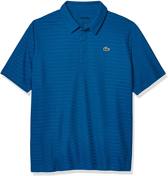 Lacoste Mens Sport Jacquard Technical Golf Polo Shirts
