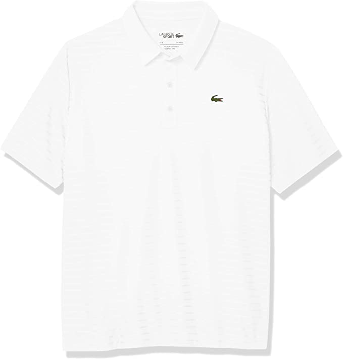 Lacoste Mens Sport Jacquard Technical Golf Polo Shirts