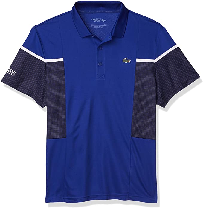 Mens Lacoste Sport Mesh Ultra Dry Golf Polo Shirts