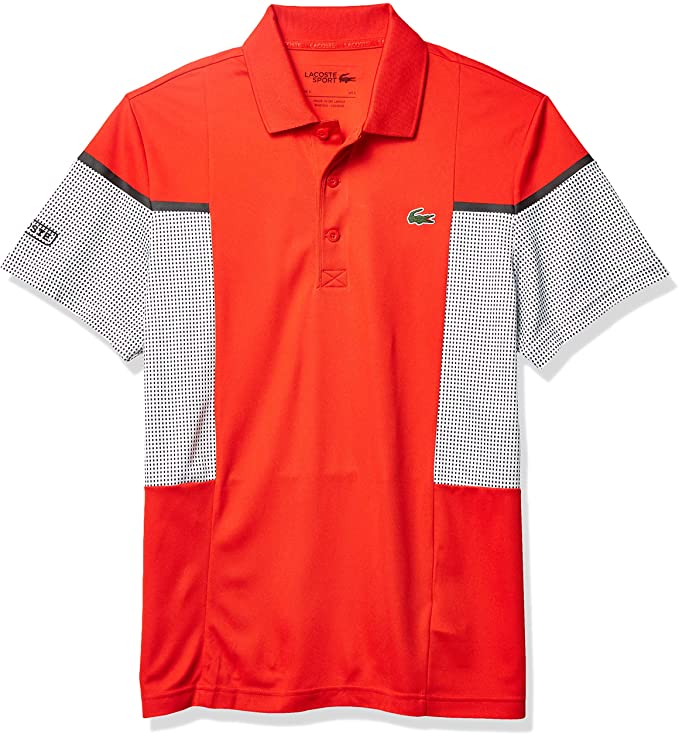 Lacoste Mens Sport Mesh Ultra Dry Golf Polo Shirts