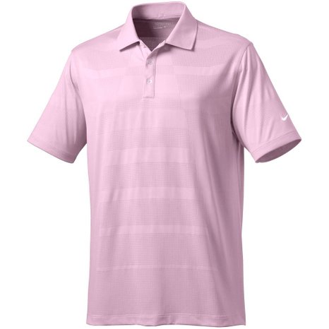 pink nike polo shirt
