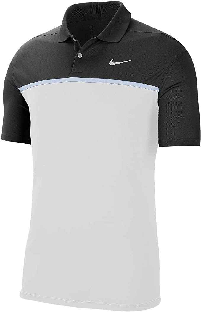 Nike Mens Dri-Fit Victory Color-Block Golf Polo Shirts