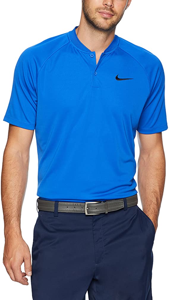 Nike Mens Dry Momentum Team Golf Polo 