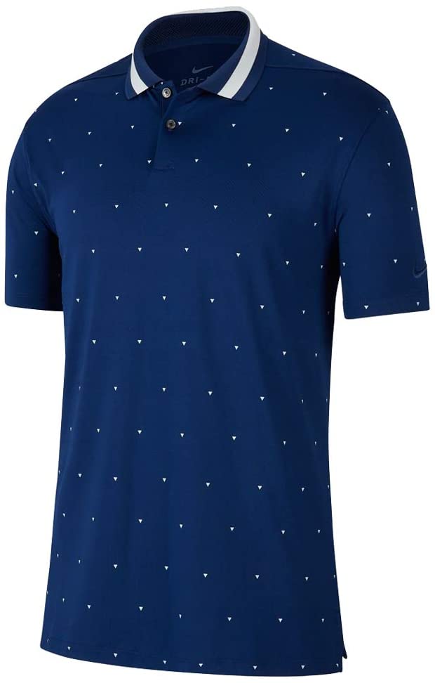 Nike Mens Dry Vapor Print Golf Polo Shirts