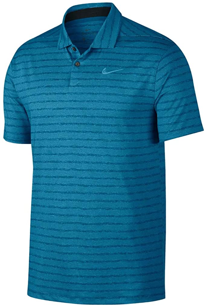 Mens Nike Dry Vapor Stripe Golf Polo Shirts