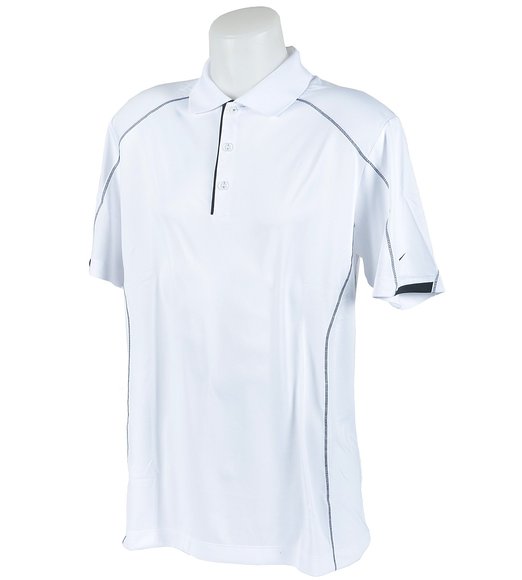 Mens Tech Color Block Golf Polo Shirts