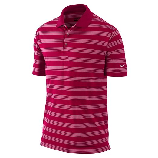 Mens Nike Tech Core Stripe Golf Polo Shirts