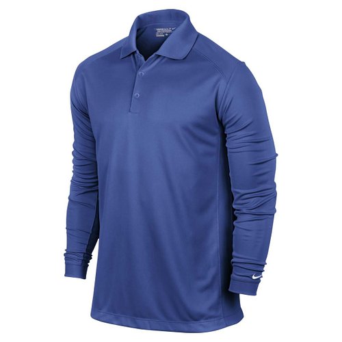 Mens UV Victory Longsleeve Golf Polo Shirts