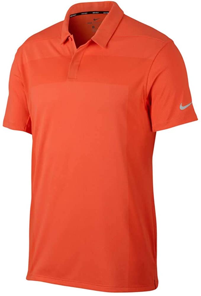 Mens Nike Zonal Cooling Framing Golf Polo Shirts