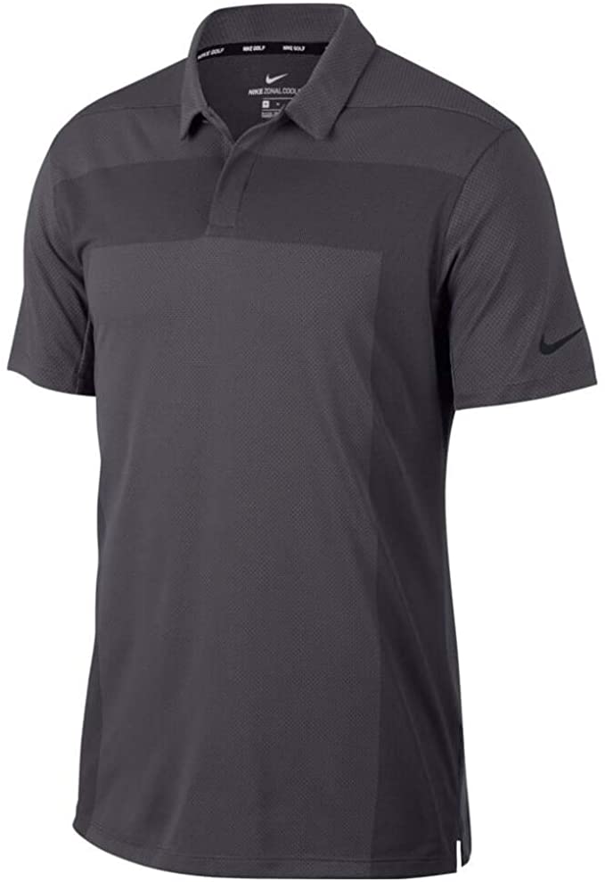 Nike Mens Zonal Cooling Framing Golf Polo Shirts