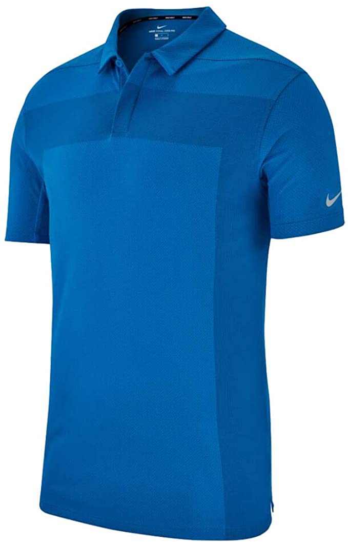 Nike Mens Zonal Cooling Framing Golf Polo Shirts