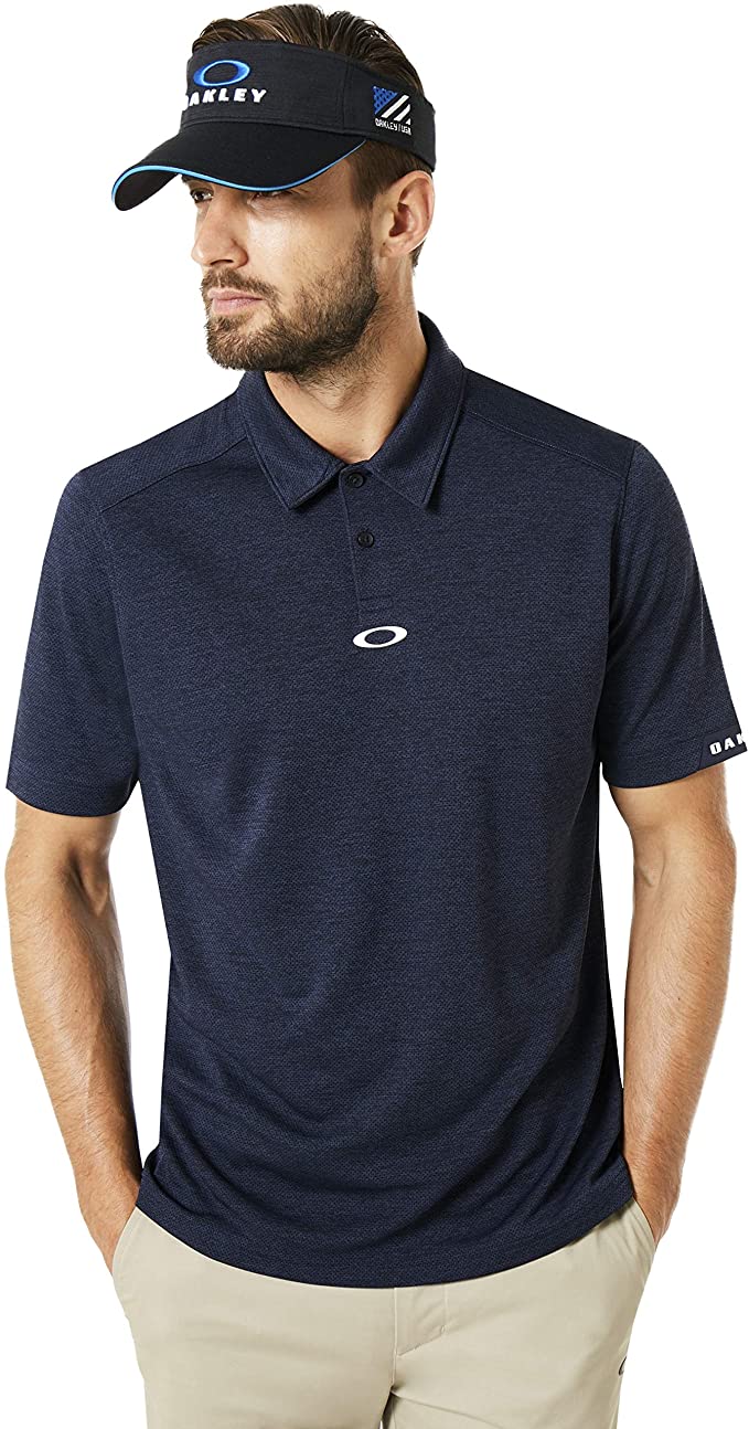 Oakley Mens Aero Ellipse Golf Polo Shirts