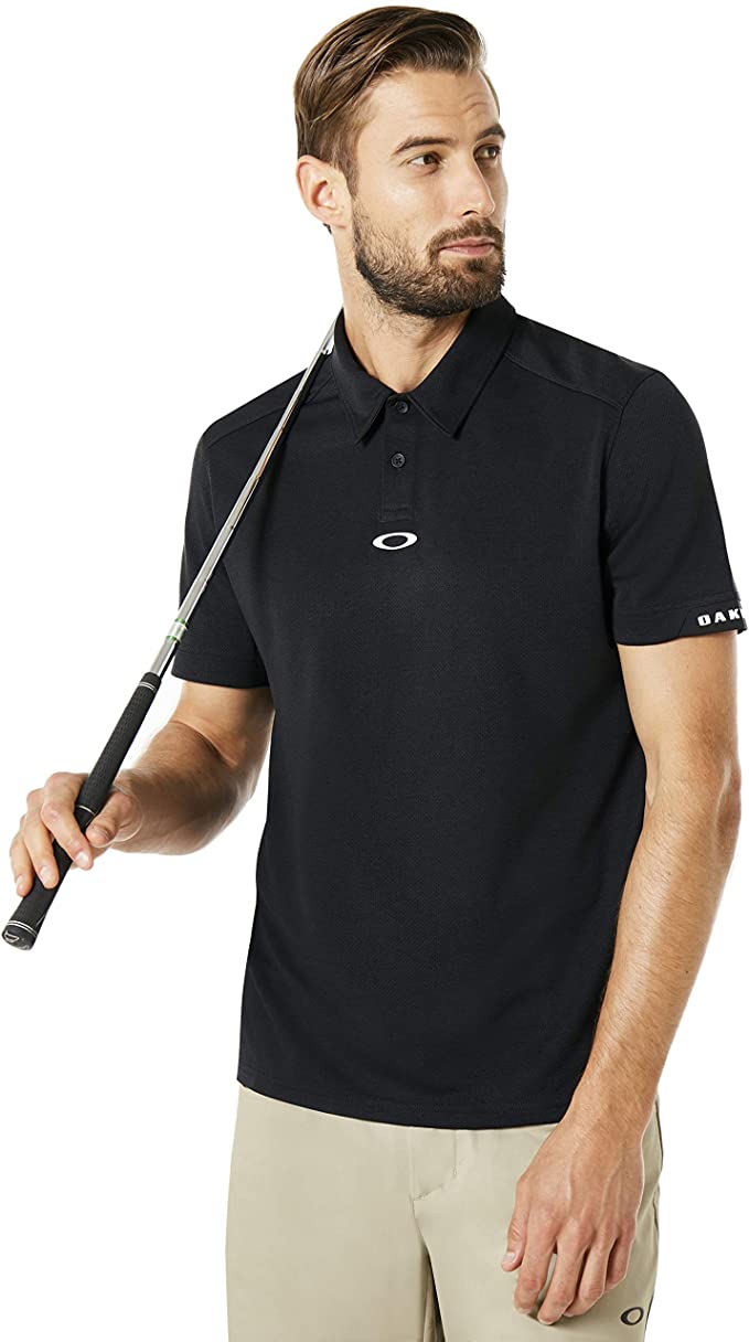 Oakley Mens Aero Ellipse Golf Polo Shirts