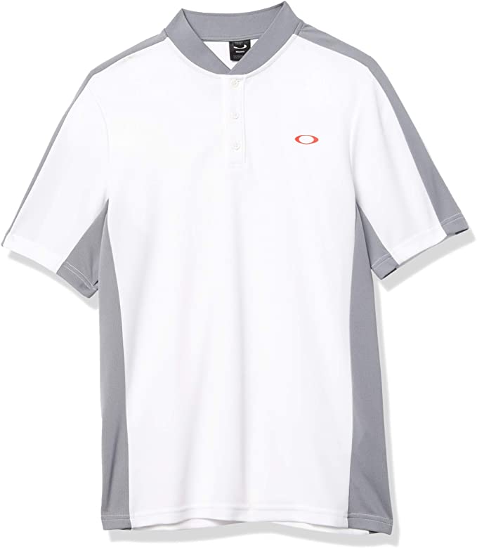 Mens Oakley Bomber Collar Piquet Golf Polo Shirts