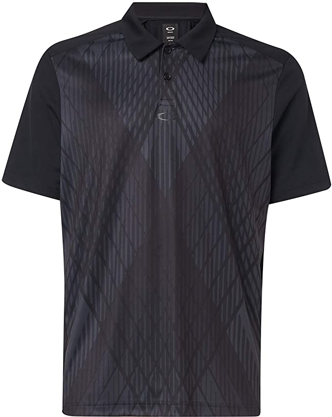 Oakley Mens Cross Graphic Golf Polo Shirts