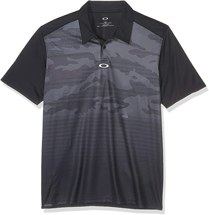 Oakley Mens Deep Rough Camo Golf Polo Shirts