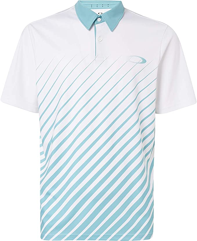 Oakley Mens Ellipse Gradient Golf Polo Shirts