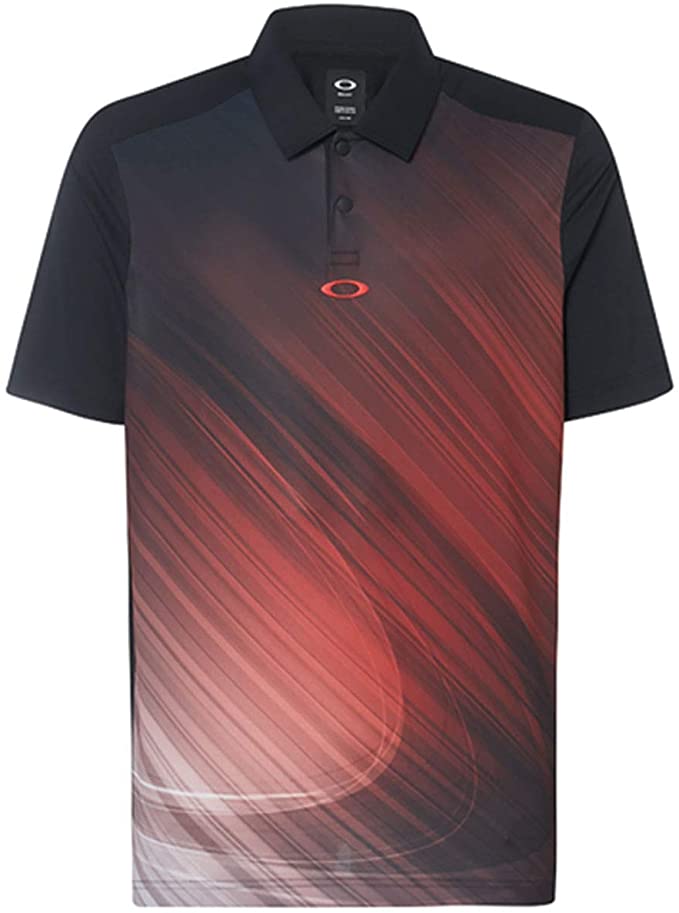 Mens Oakley Explo Ellipse Golf Polo Shirts