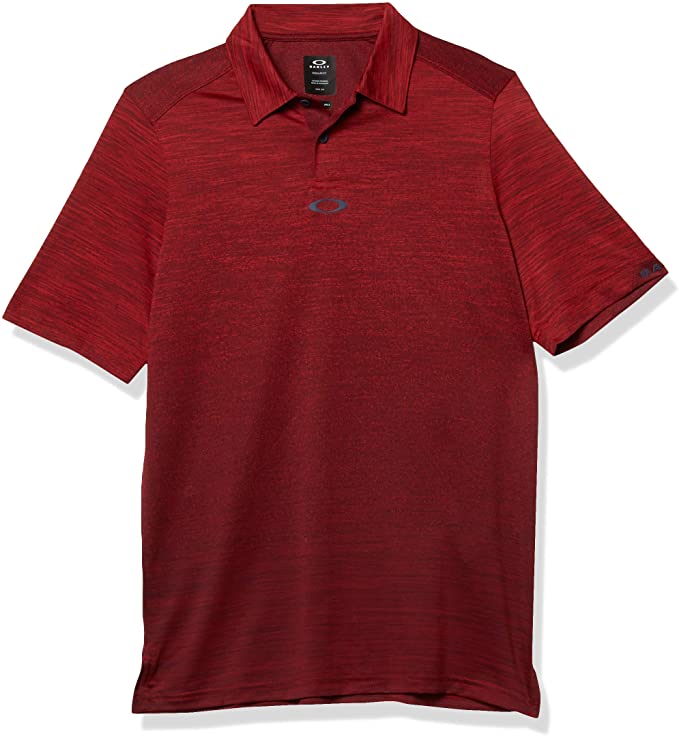 Oakley Mens Gradient Gravity 2.0 Golf Polo Shirts