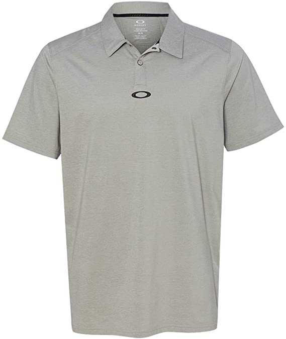 Oakley Mens Newlyn Heathered Golf Polo Shirts