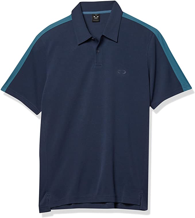 Mens Oakley Perforated Solid Golf Polo Shirts