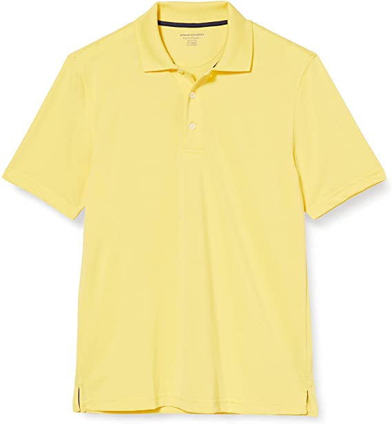 Mens Amazon Essentials Quick Dry Golf Polo Shirts
