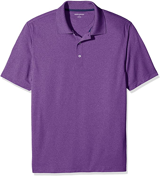 Amazon Essentials Mens Quick Dry Golf Polo Shirts