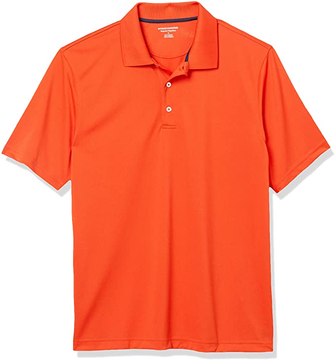 Amazon Essentials Mens Quick Dry Golf Polo Shirts