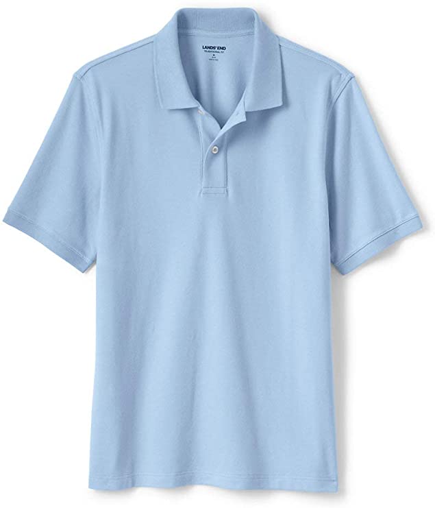 Lands End Mens Comfort First Mesh Golf Polo Shirts